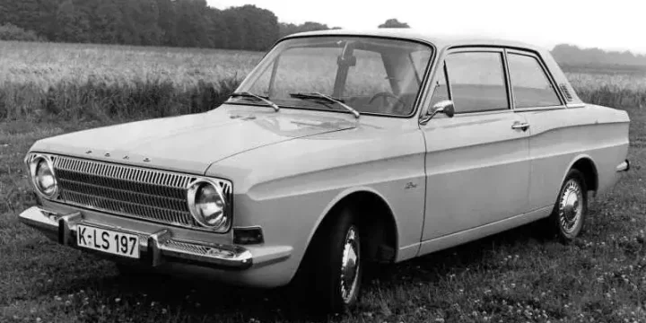 1968 Ford Taunus 12M 1300 2-door Sedan Manual, 4-speed