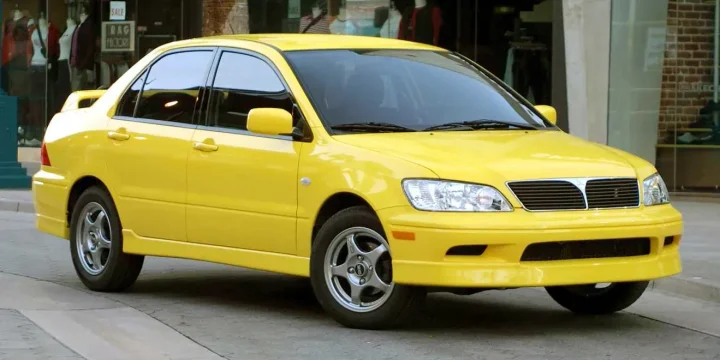 2002 Mitsubishi Lancer (NAR) generation CS0