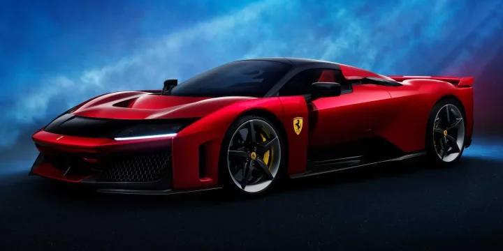 2025 Ferrari F80 3.0 V6 + 2.28 kWh e-4WD F1 DCT, 8-speed