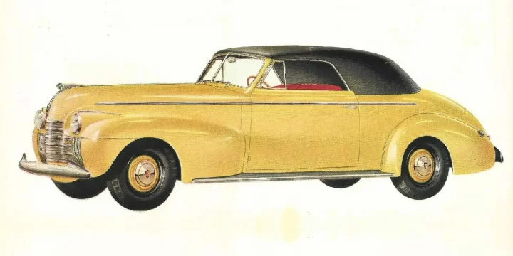 1940 Oldsmobile Series 60 Special 60 Convertible Coupé