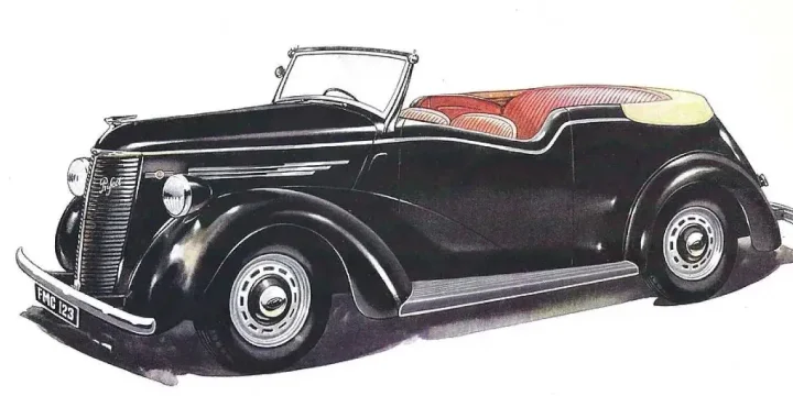 1938 Ford Prefect 1.2 Manual, 3-speed