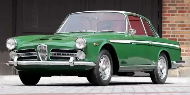 1957 Vignale Alfa Romeo 2000 generation Tipo 102