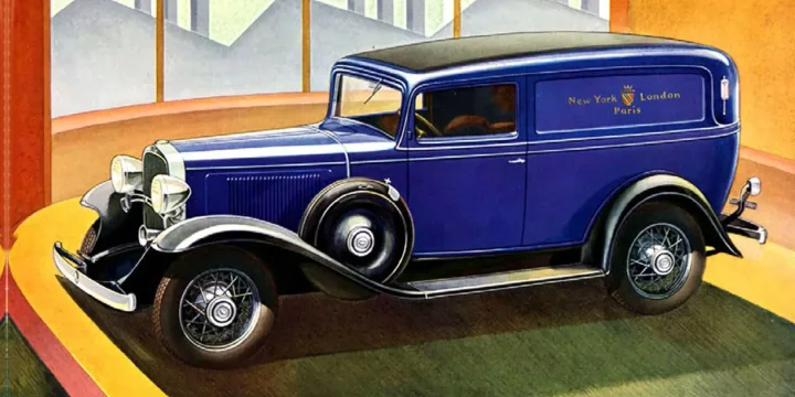 1933 Chevrolet Master Six Sedan Delivery 3.4 Manual