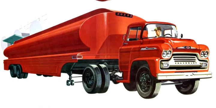1958 Chevrolet Task Force Viking 50 4.6 V8