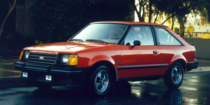 1984 Ford Escort (NA) Escort GT Turbo Manual, 5-speed