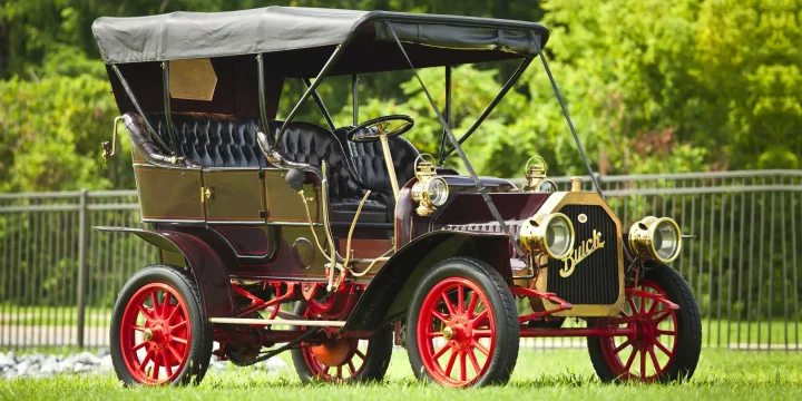 1908 Buick Model F 2.6 H2 Manual, 2-speed