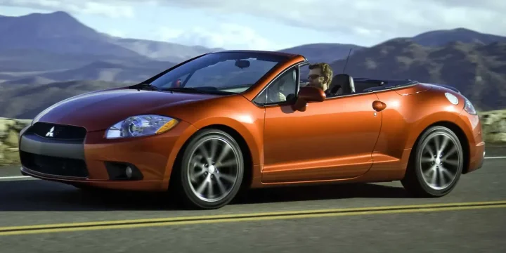 2009 Mitsubishi Eclipse Spyder GT (NAR) Sportronic, 5-speed