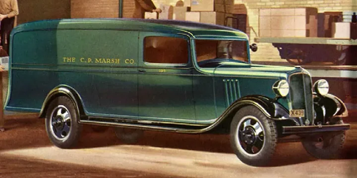 1934 Chevrolet Light Delivery Model DB Panel Truck 3.4 Manual