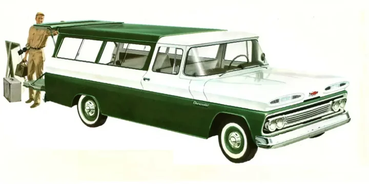 1960 Chevrolet Suburban C10 Suburban Carryall