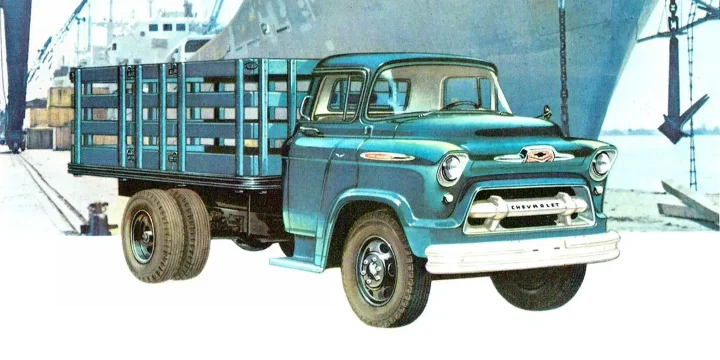 1957 Chevrolet Task Force 5100/5400/5700 LCF 4.6 V8