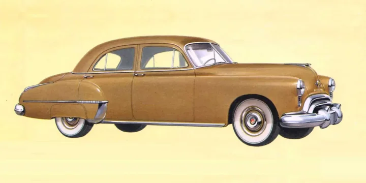 1950 Oldsmobile Series 70 Futuramic 76 4-door Sedan