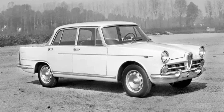 1958 Alfa Romeo 2000 generation 102 2.0 Manual, 5-speed