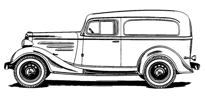 1934 Chevrolet Master 3.4 Manual