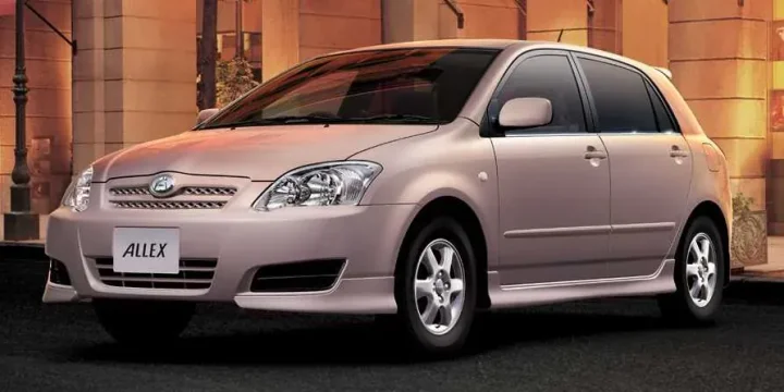 2004 Toyota Allex XS150 Super ECT, 4-speed