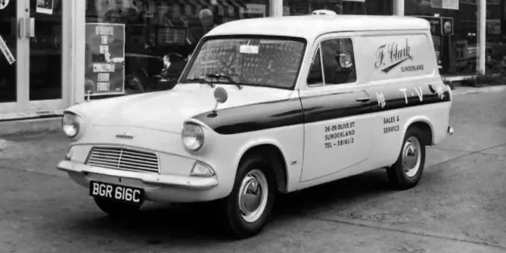 1961 Ford Thames 307E/308E Manual, 4-speed