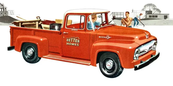 1956 Ford F-Series F-250 3.7
