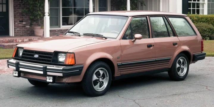 1984 Ford Escort (NA) 1.6 MFI