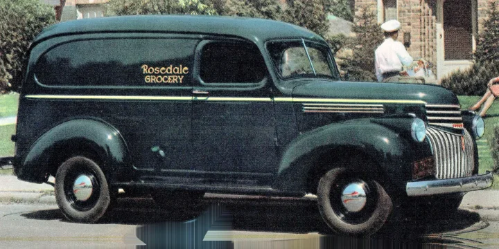 1942 Chevrolet Art Deco Model BK Panel 3.5 Manual
