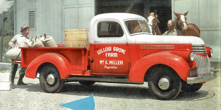 1942 Chevrolet Art Deco Model BK 3.5 Manual