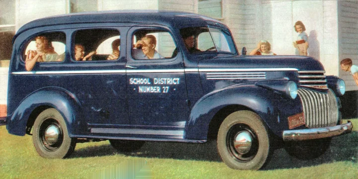 1942 Chevrolet Art Deco Model BK Suburban Carryall 3.5 Manual
