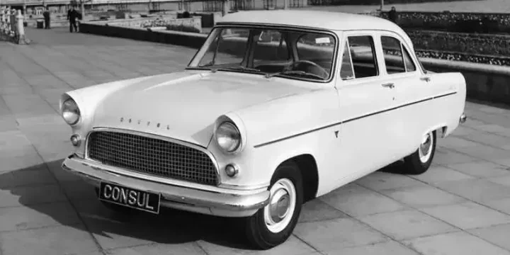 1956 Ford Consul 1.7 Manual, 3-speed