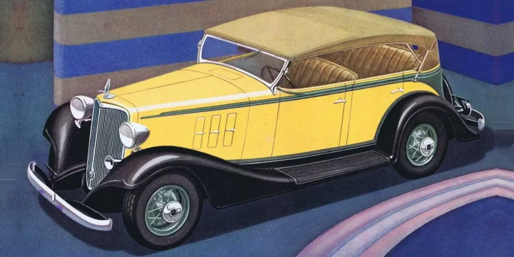 1933 Chevrolet Master Six Phaeton 3.2 Manual