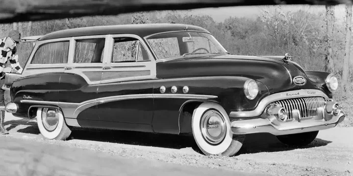 1951 Buick Super Estate Wagon 4.3 Automatic, 2-speed