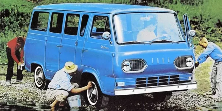 1961 Ford Econoline Falcon Club Wagon 2.4 Manual, 3-speed