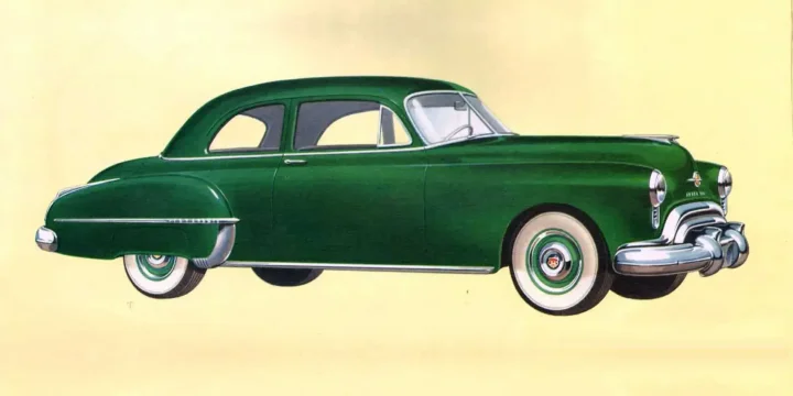 1950 Oldsmobile Series 70 Futuramic 76 2-door Sedan
