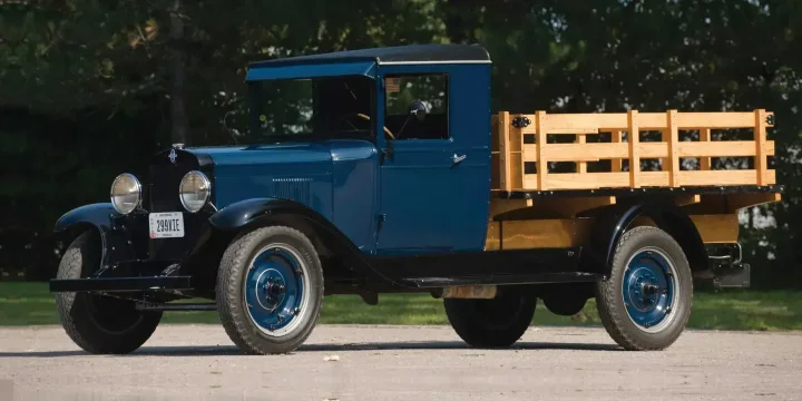 1930 Chevrolet Utility Truck Model LR 1.5-Ton Chassis 3.2 Manual