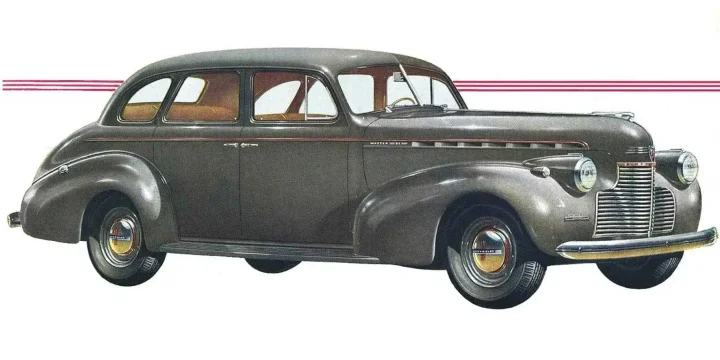 1940 Chevrolet Master 85 Sport Sedan 3.5 Manual