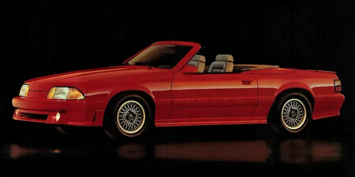 1987 ASC Mustang McLaren Mustang 5.0 V8 EFI H.O.