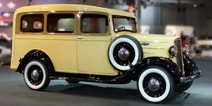 1936 Chevrolet Light Delivery Model FB Suburban Carryall 3.4 Manual