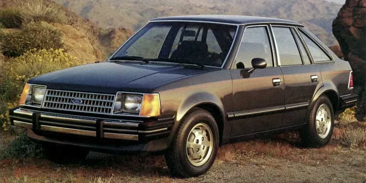 1982 Ford Escort (NA) Escort 4-door (NA) 1.6