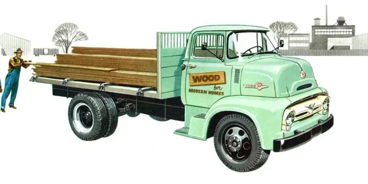 1956 Ford Medium Duty C-600 4.5 V8 HD