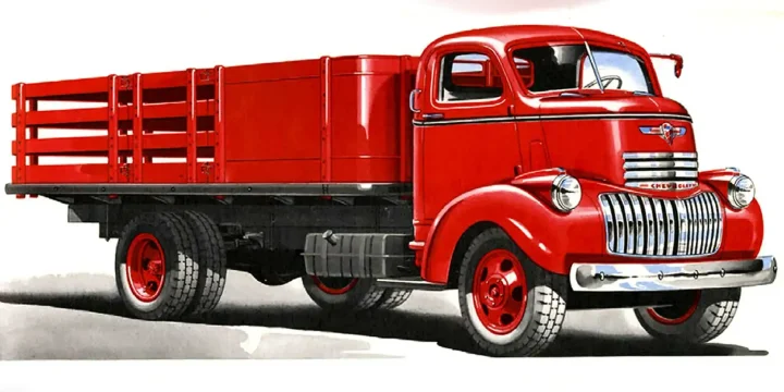 1941 Chevrolet Art Deco HD Model YU COE 3.5 Manual