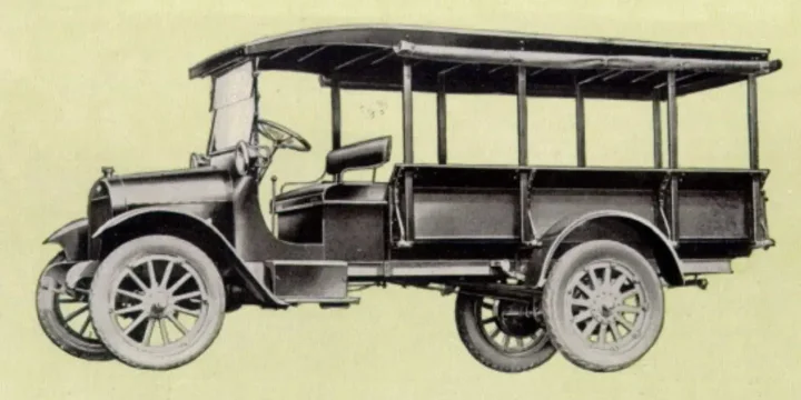1918 Chevrolet Series T Model T One-Ton Express 3.7 Manual, 3-speed
