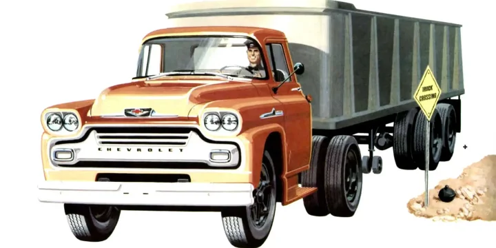 1958 Chevrolet Task Force Viking 60 4.6 V8