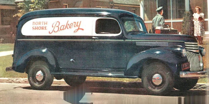 1942 Chevrolet Art Deco Model BL Panel 3.5 Manual