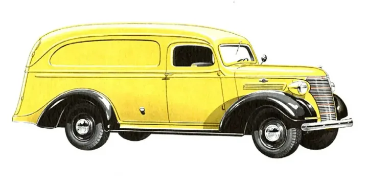 1938 Chevrolet Light Delivery Model HC Panel Truck 3.5 Manual