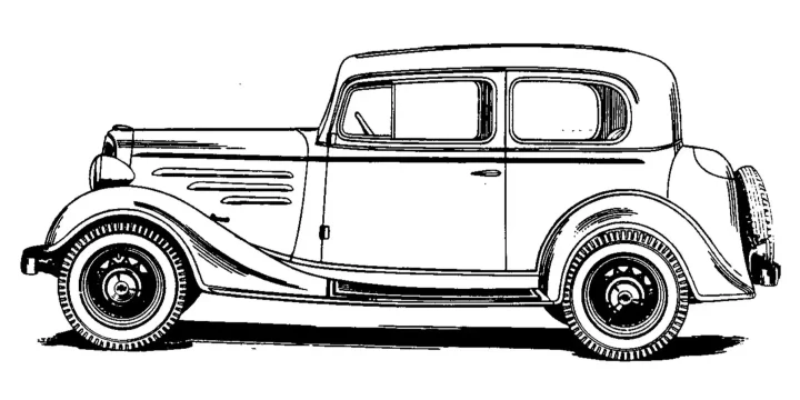 1934 Chevrolet Master 3.4 Manual