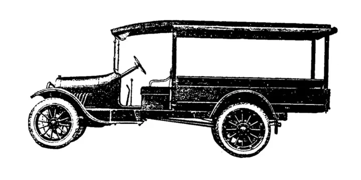 1921 Chevrolet Series G 3.7 Manual, 3-speed