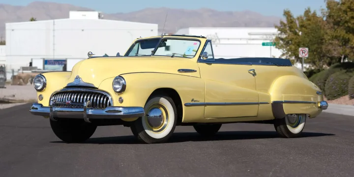 1947 Buick Super Convertible Sedan 4.1 Manual, 3-speed
