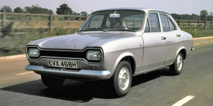 1968 Ford Escort 4-door 1.3 LC Manual, 4-speed