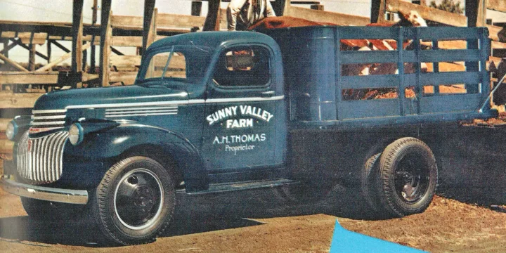 1942 Chevrolet Art Deco MD Model MR 3.9 Manual, 4-speed