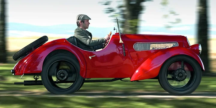 1927 BMW Dixi 3/15 Roadster Manual, 3-speed