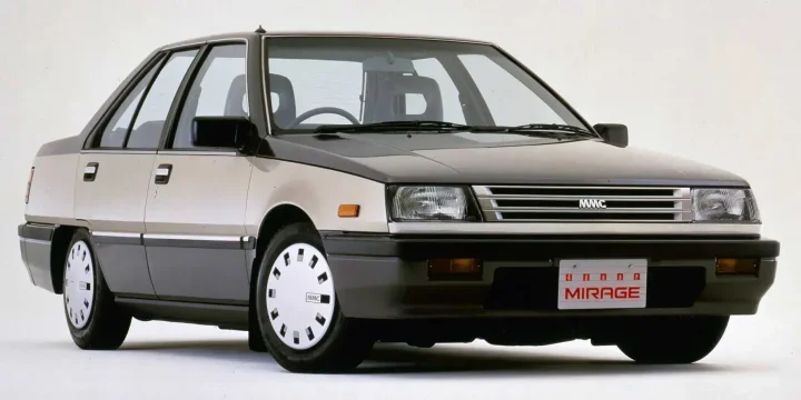 1986 Mitsubishi Mirage 1500 4-door (JDM)