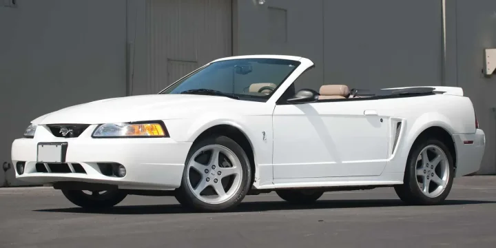 1999 Ford Mustang SVT Cobra Convertible Manual, 5-speed