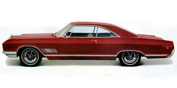 1966 Buick Wildcat Sport Coupé 7.0 V8 Automatic, 3-speed