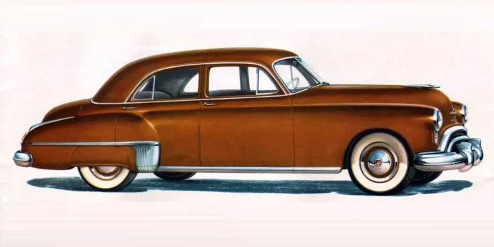 1949 Oldsmobile Series 70 Futuramic 76 4-door Sedan